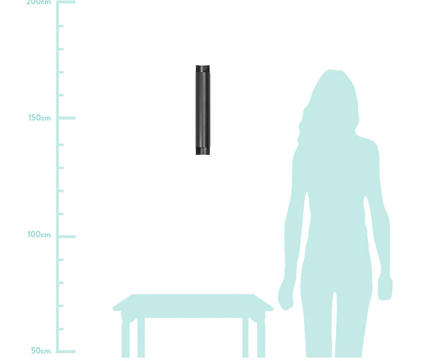 Arandela Collins Preto - Bivolt image number 2