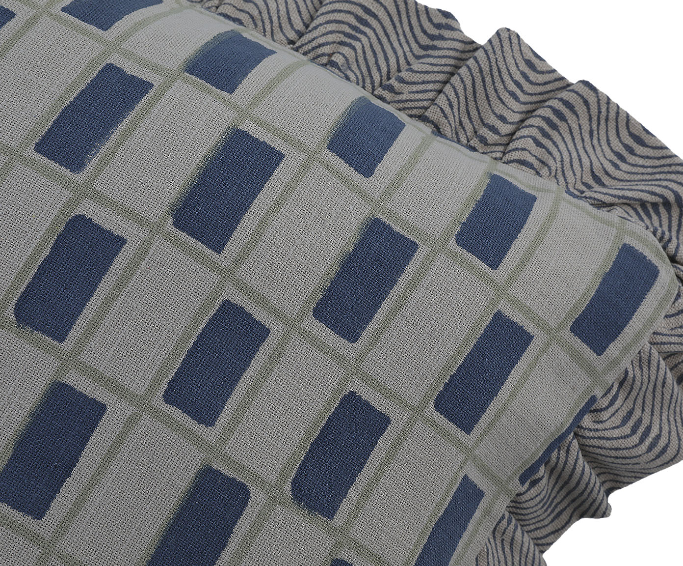 Capa de Almofada Ashmeera Azul - image 1