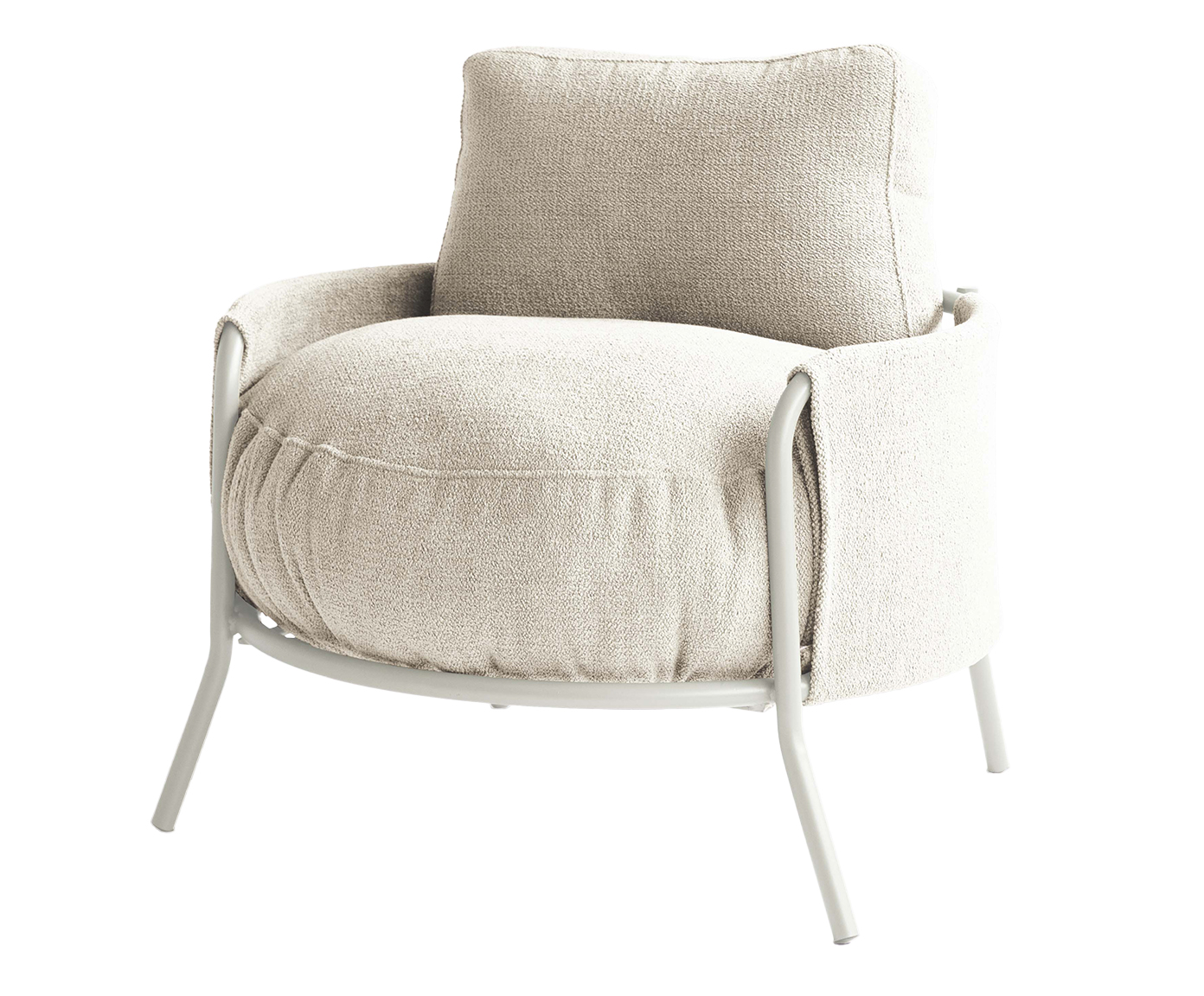 Poltrona Luden Boucl&eacute; Porcelana - image 0