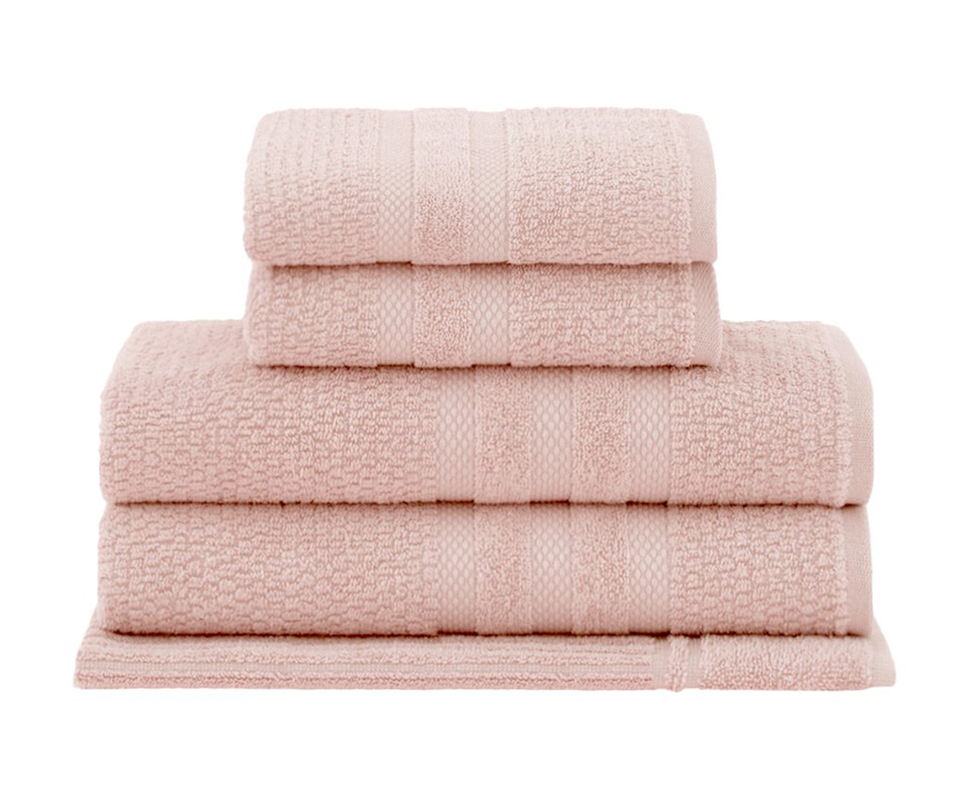 Jogo De Toalhas Vanilla Extra Soft Banho Rosa Velvet - image 0
