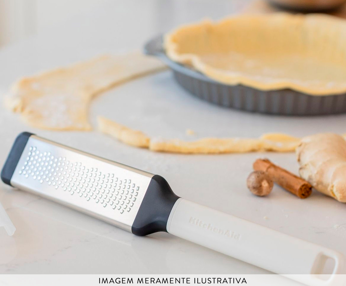Ralador Corte Fino Kitchenaid Branco image number 3