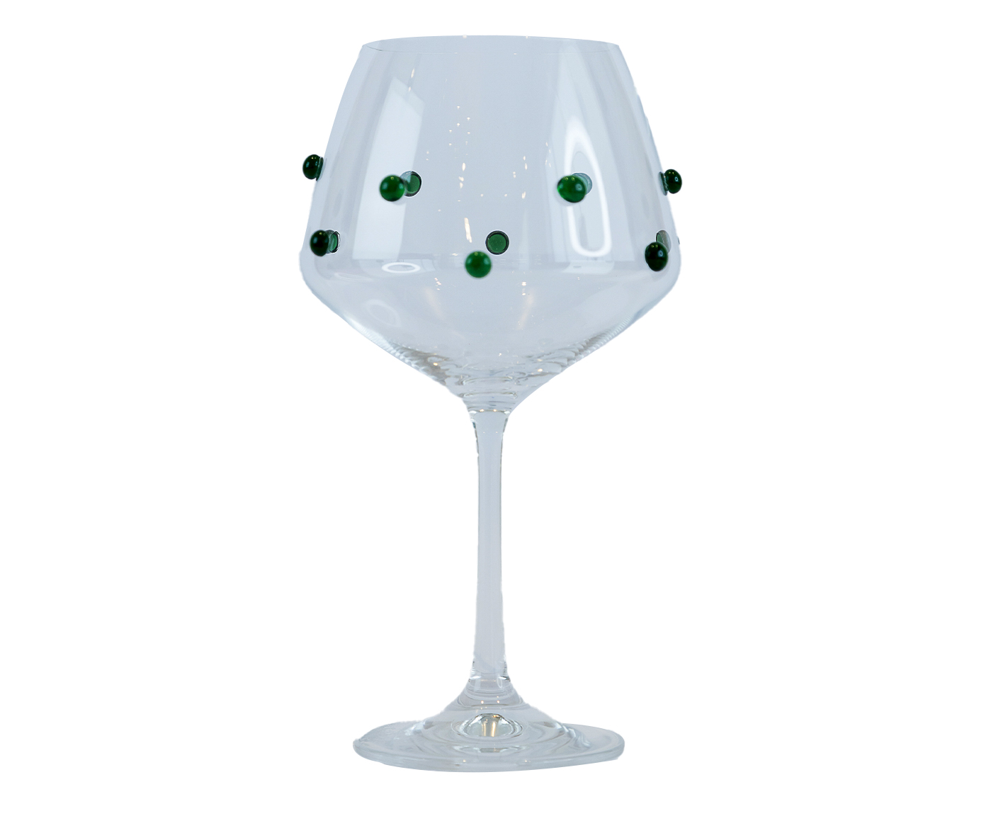 Ta&ccedil;a Triangular Gemas Verde Floresta image number 0
