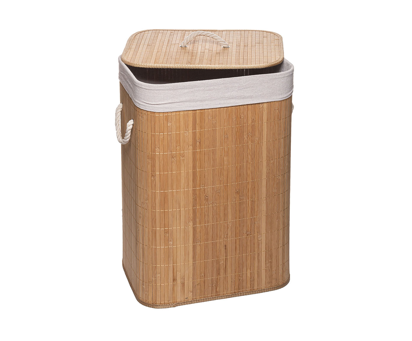 Cesto para Roupas Bambu Natural image number 2