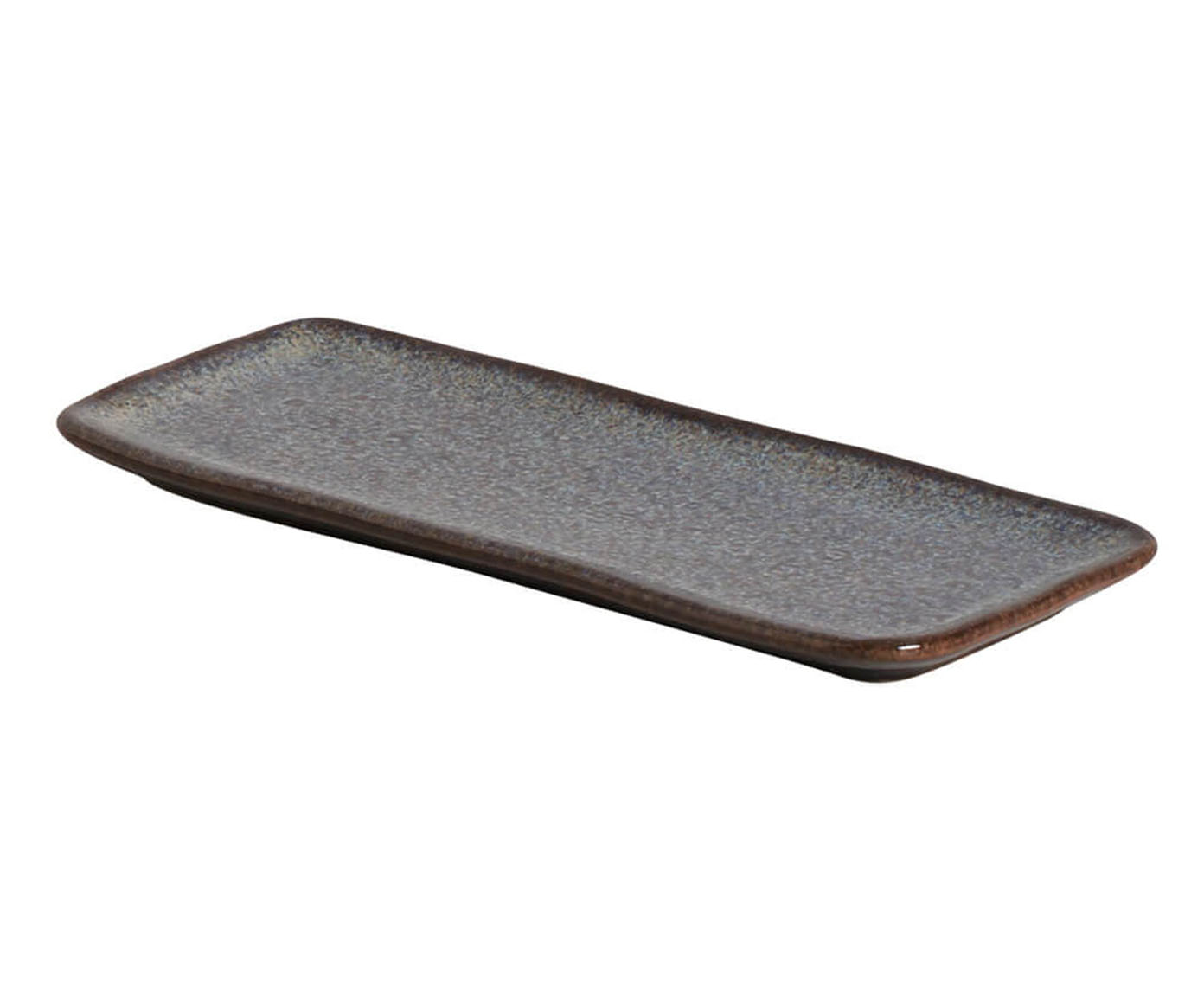 Jogo de Travessas Pequena Org&acirc;nico Titanium Azul Escuro - image 1
