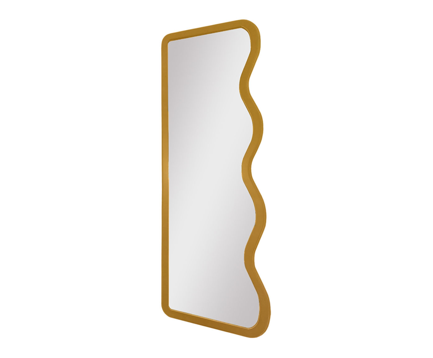 Espelho de Ch&atilde;o Wave Org&acirc;nico Dourado - image 0