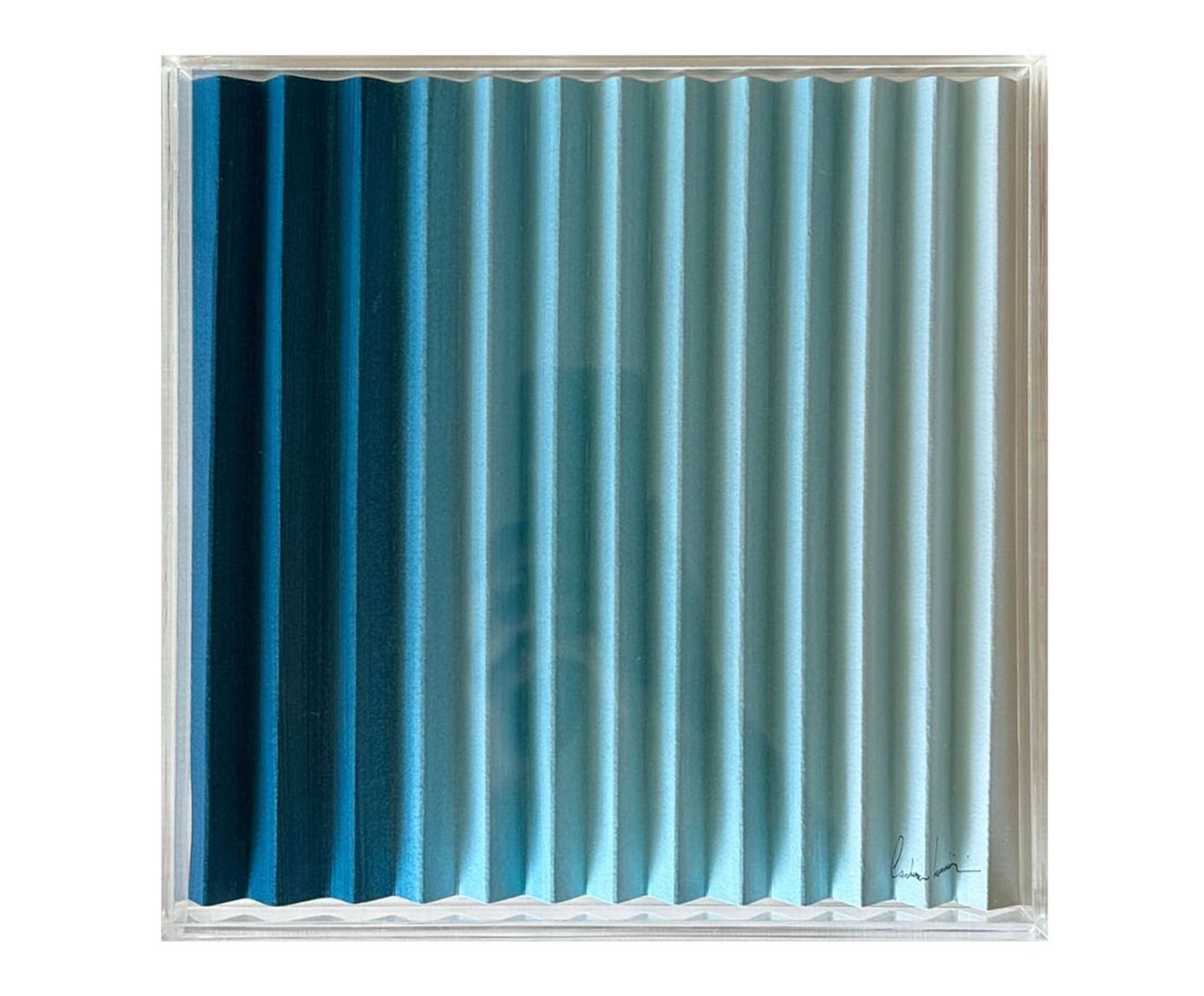 Quadro Degrad&ecirc; Celeste - image 0