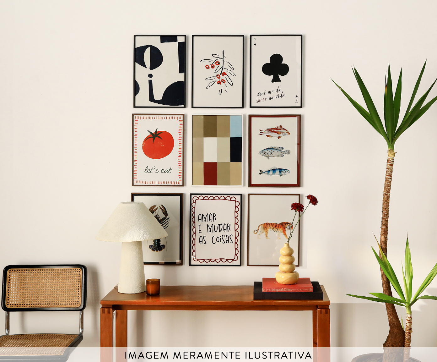 Quadro Decorativo Amar e Mudar As Coisas image number 2