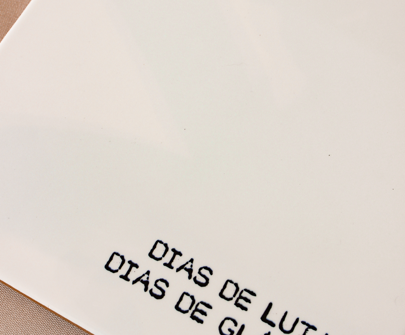 Azulejo Decorativo "Dias de Luta, Dias de Gl&oacute;ria" - image 1