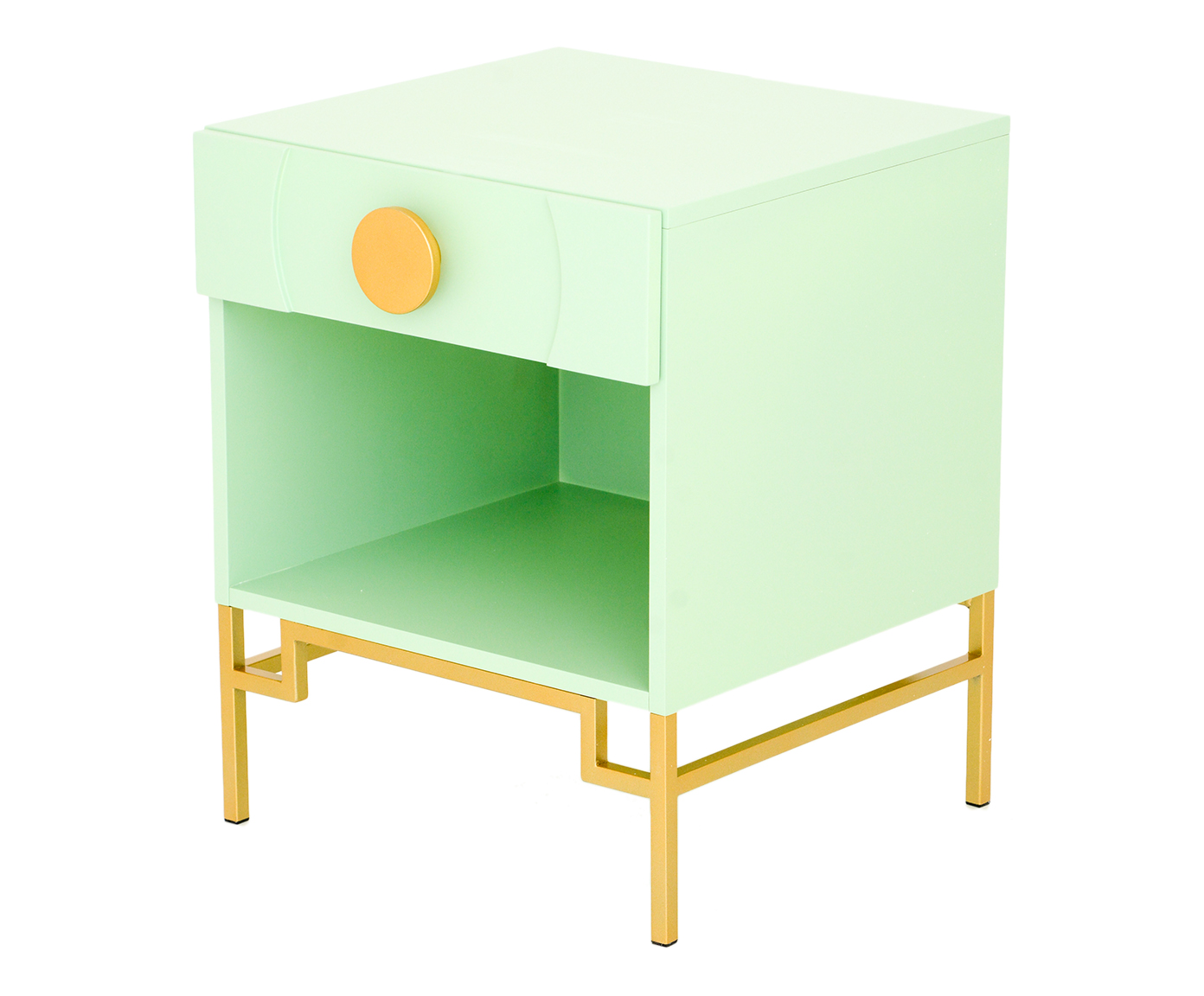 Mesa de Cabeceira Cerchio D'Oro com Nicho - Mint image number 2