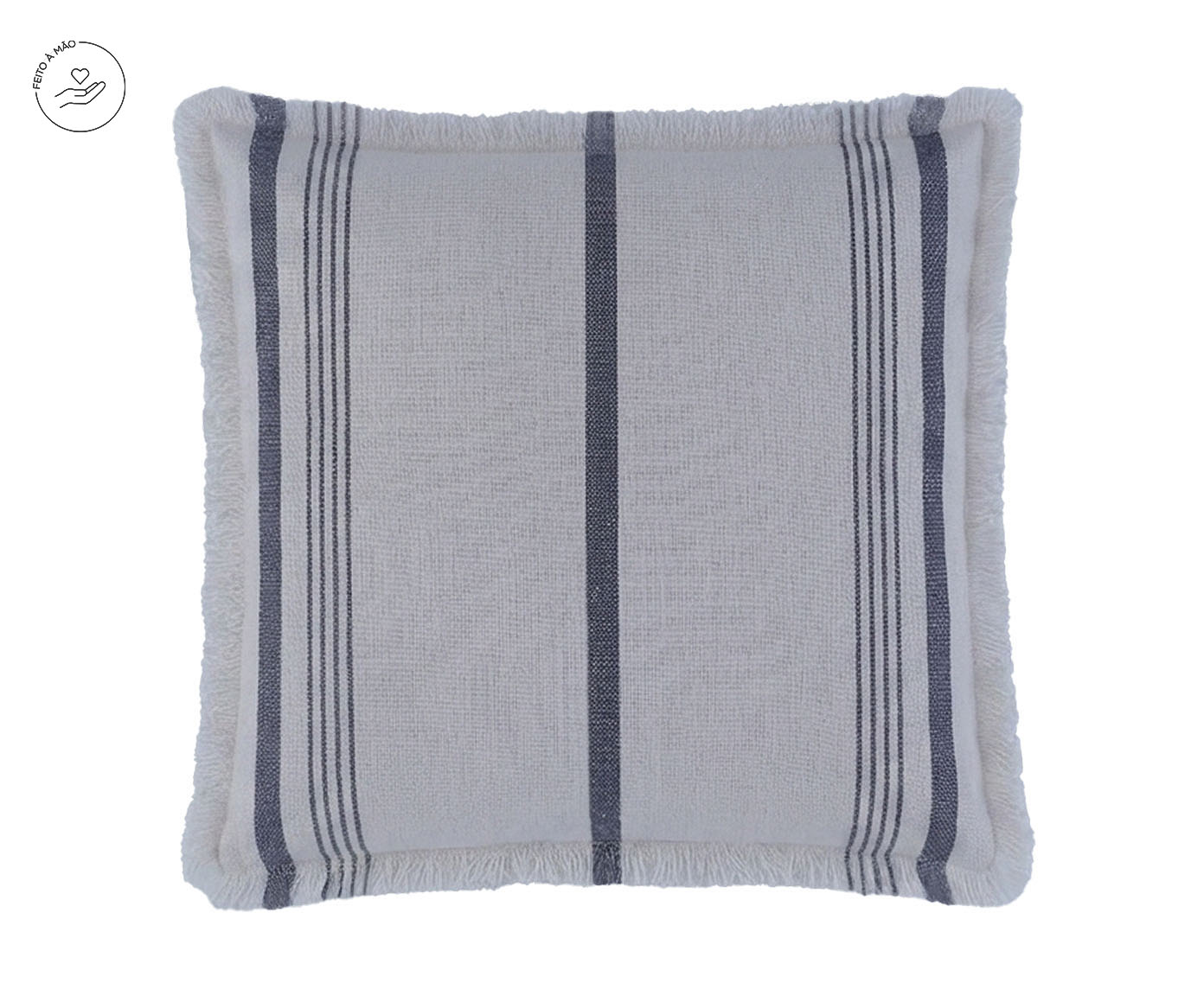 Capa de Almofada Samyra Off-White e Cinza - image 0