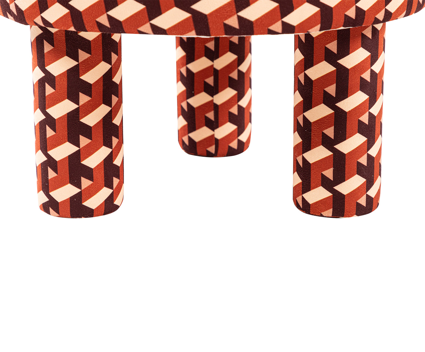 Puff Redondo Bold Urbe Terracota image number 5
