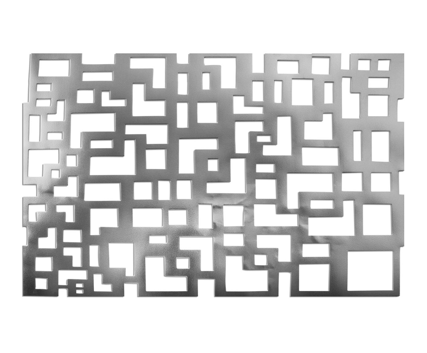Lugar Americano Geometric Prata - image 0