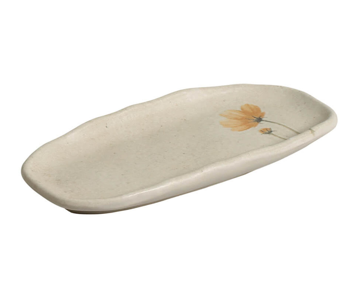Jogo de Travessas Oval Rasa Mini Campestre Floral - image 1