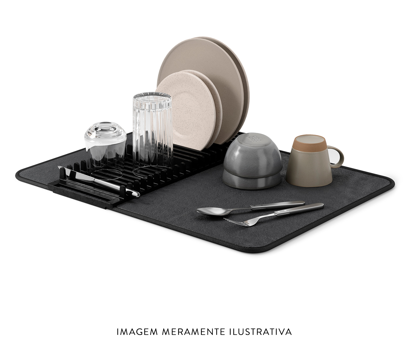 Escorredor Udry Drying Rack Black - image 1