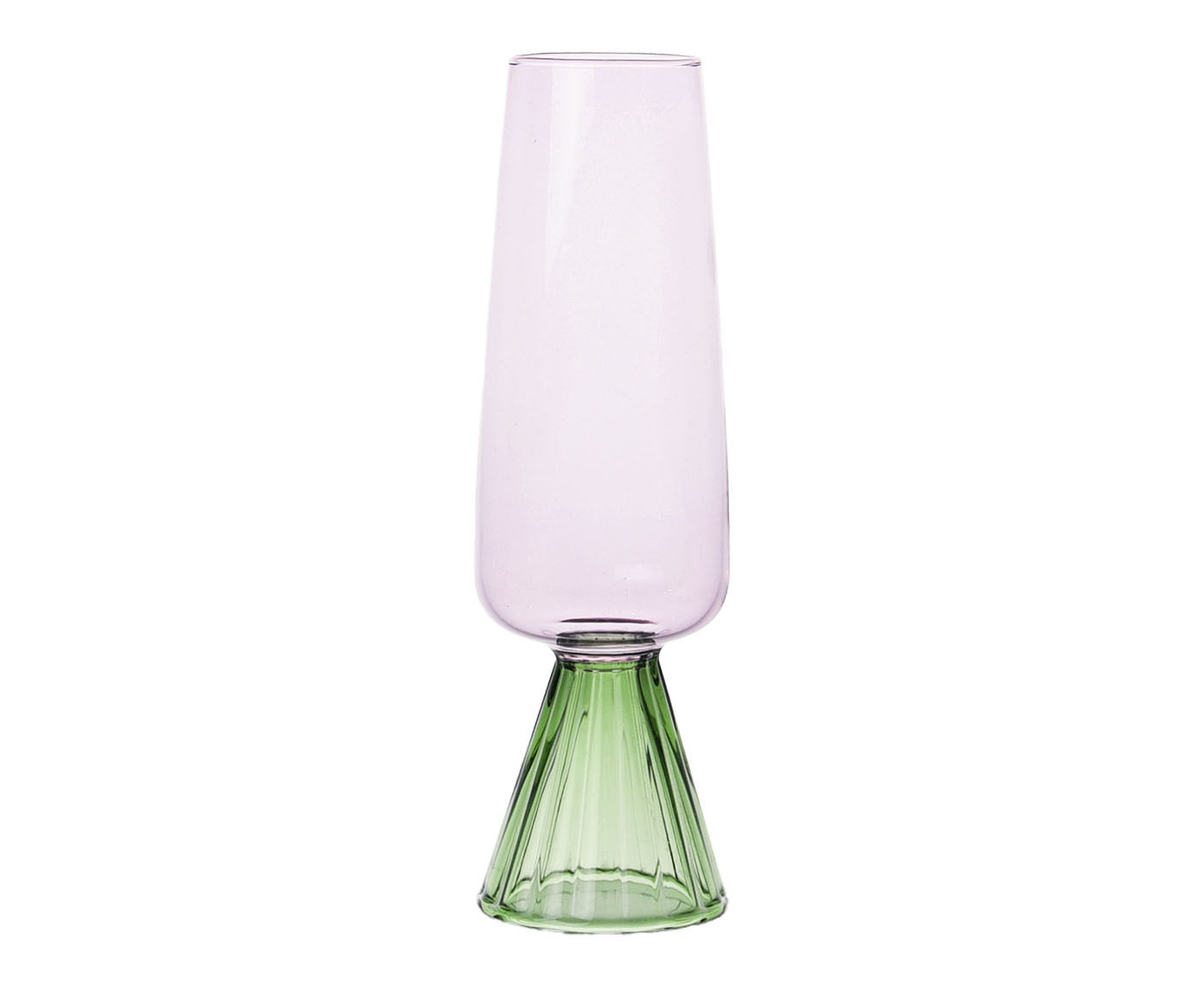 Ta&ccedil;a de Champanhe Zhou - Rosa e Verde - image 0
