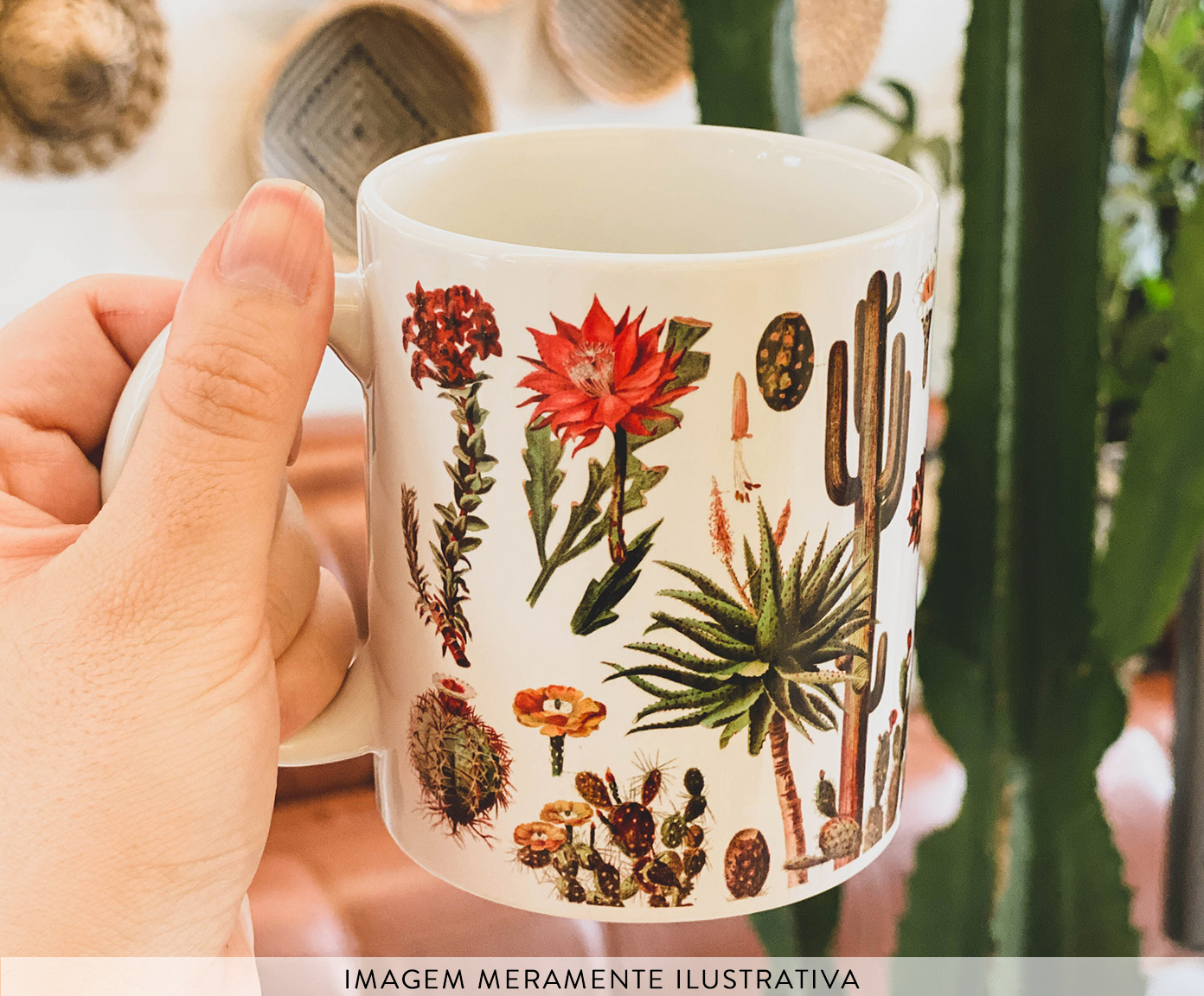 Caneca Cactos image number 2