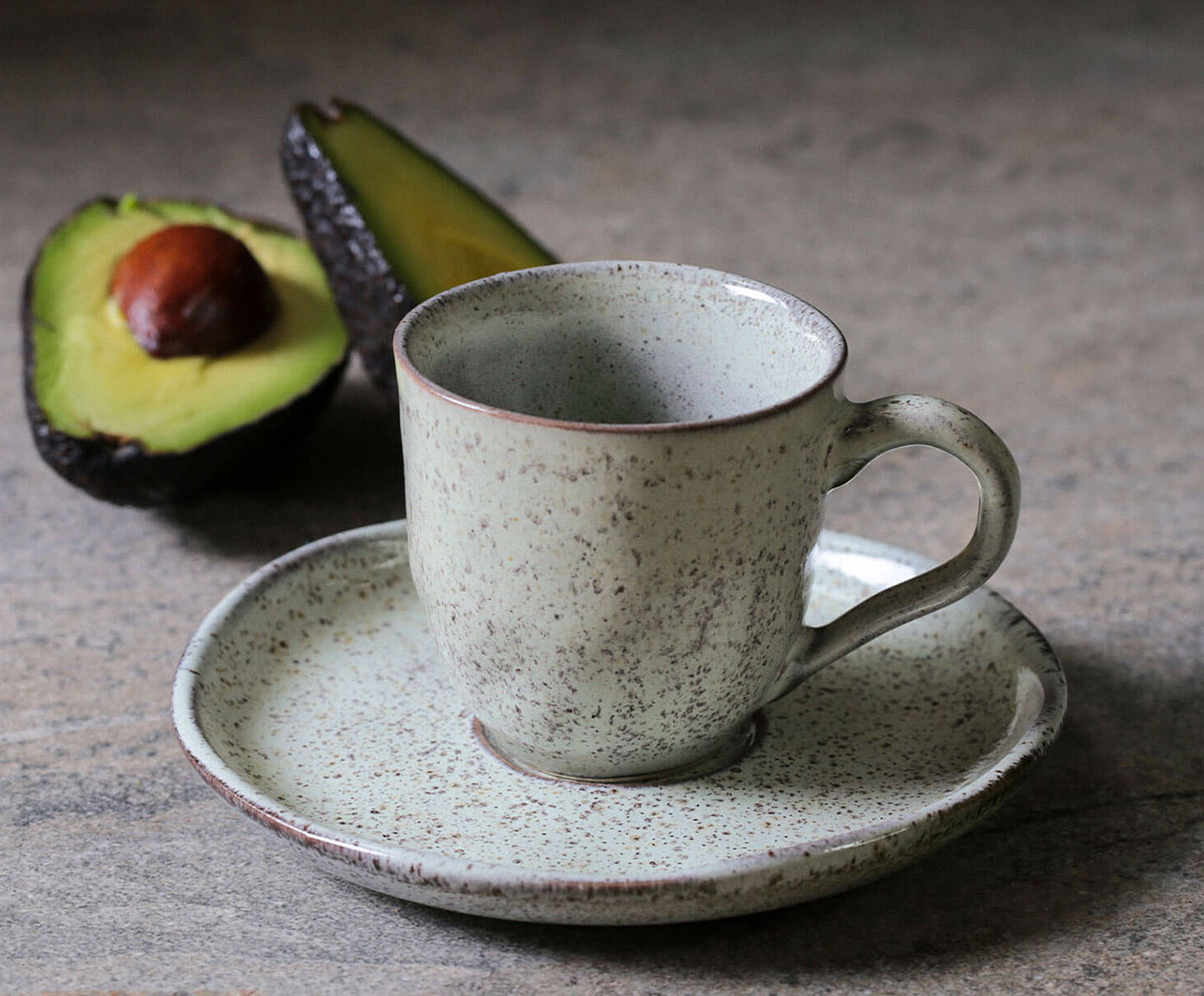 Jogo de X&iacute;caras para Caf&eacute; Descentralizado Bio Pistache Verde Menta - image 1