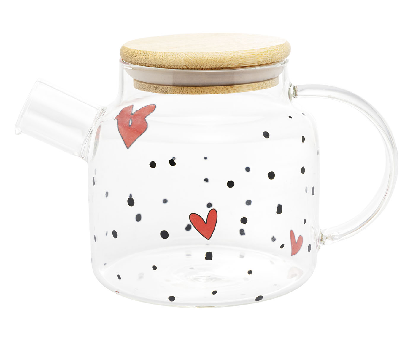 Chaleira com Tampa de Bambu Heart - image 0