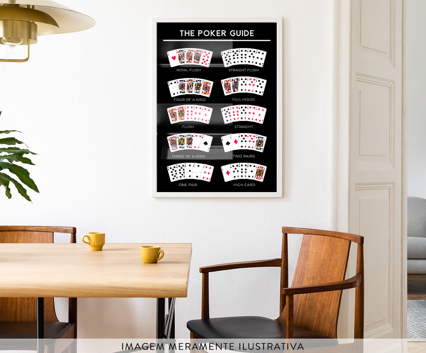 The Poker Guide com Moldura Branca image number 2