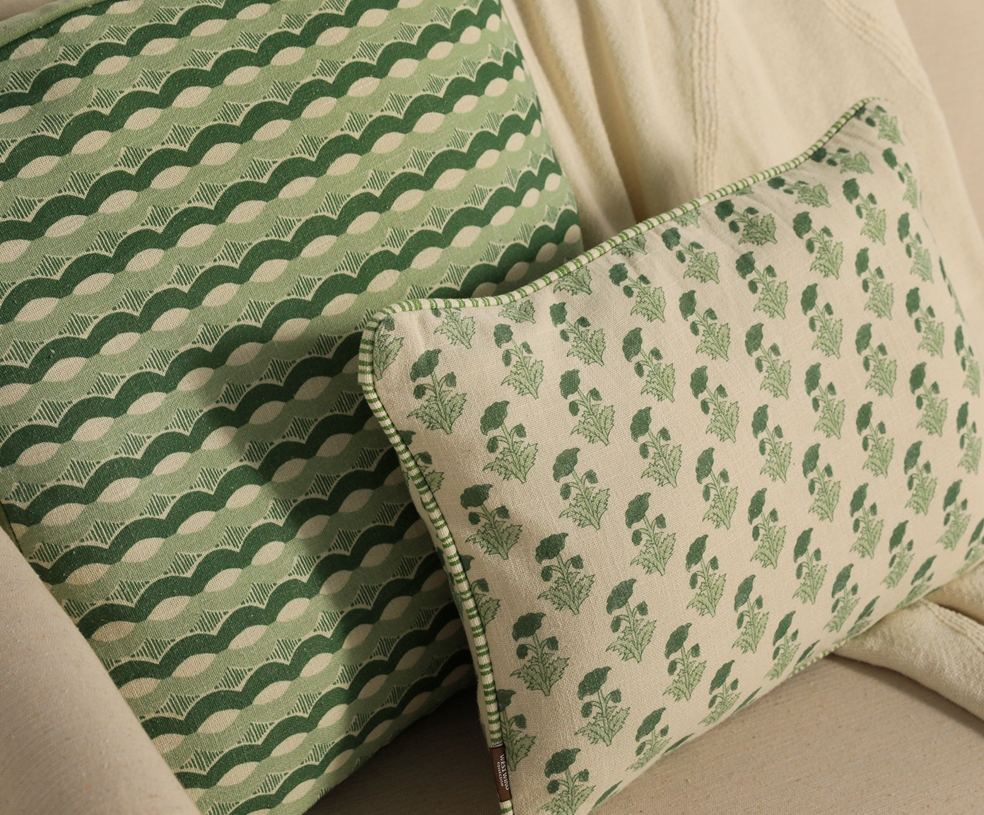 Capa de Almofada Byndi Verde image number 4