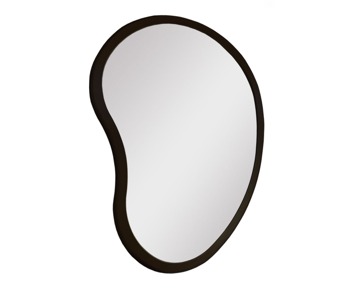 Espelho de Parede Org&acirc;nico Egg Preto - image 0