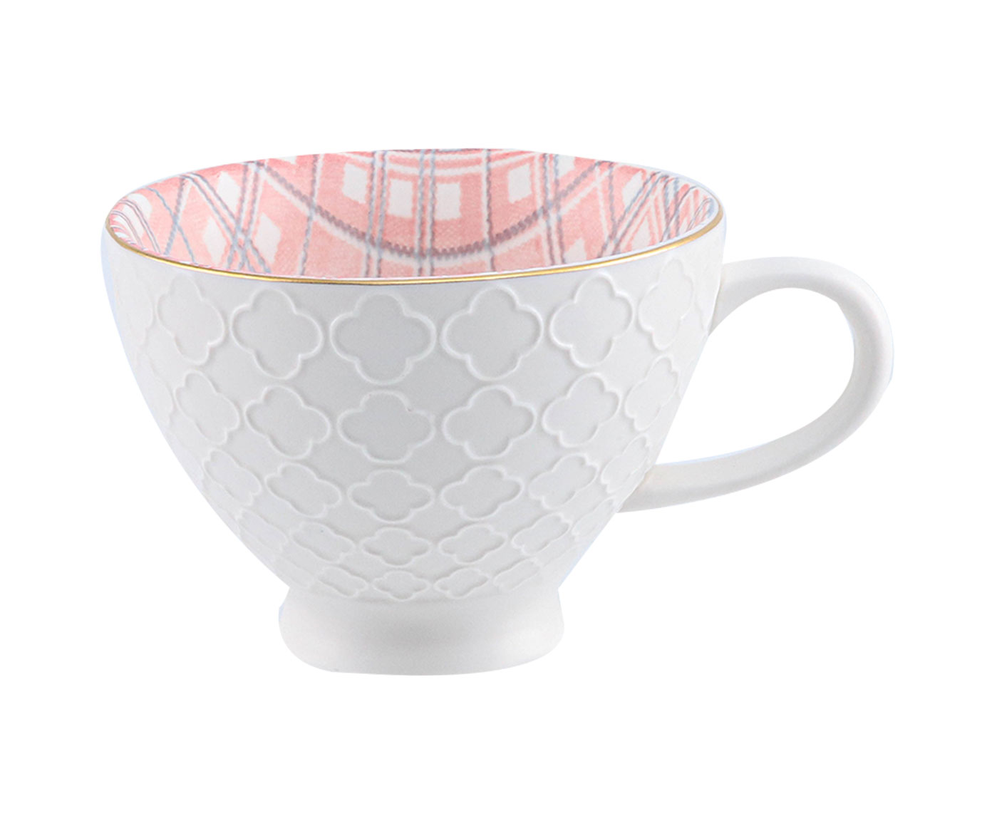 X&iacute;cara para Ch&aacute; em Porcelana Nati - Rosa - image 1