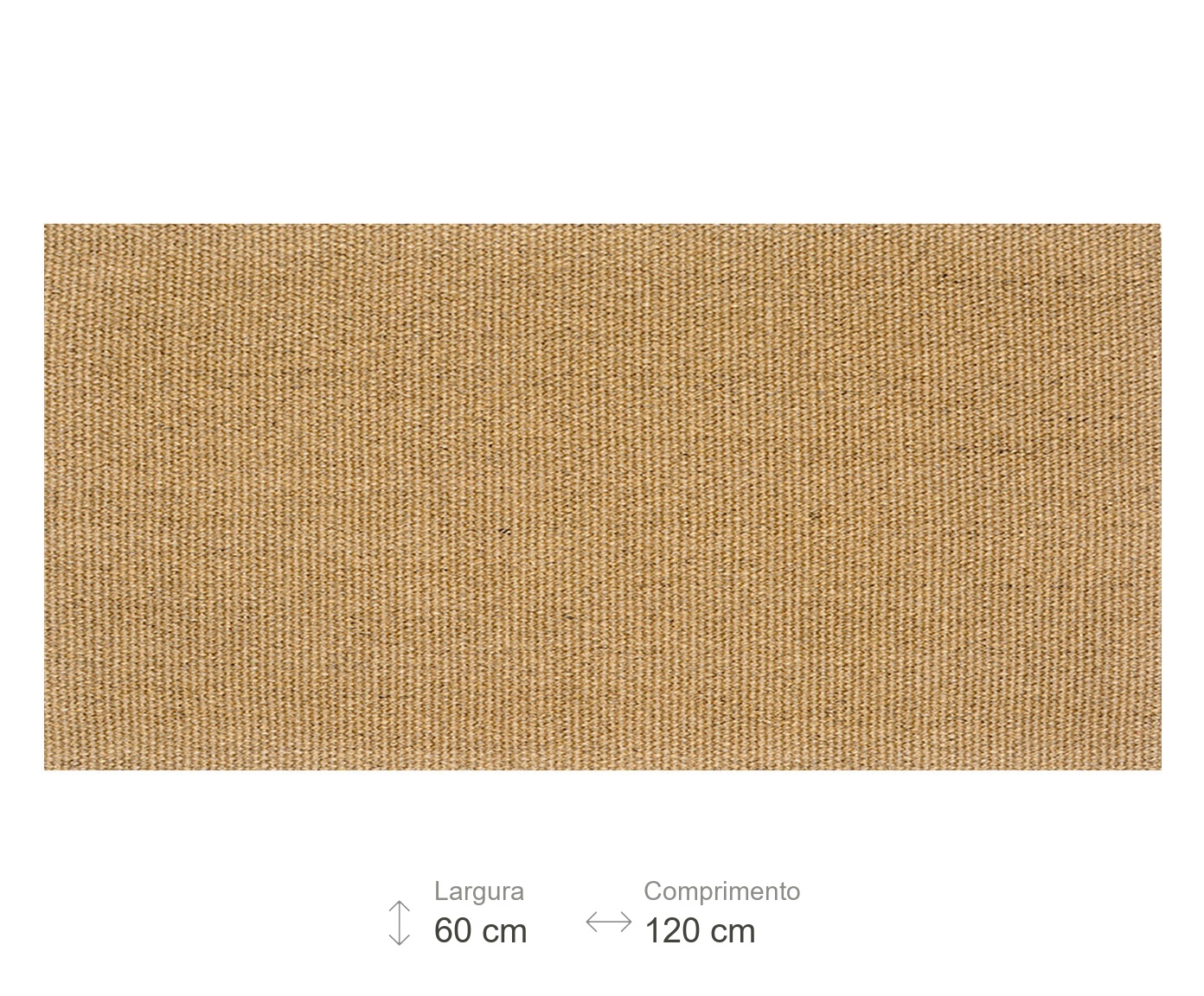Tapete em Sisal com Dobra Virada Amazonas - Bege image number 7