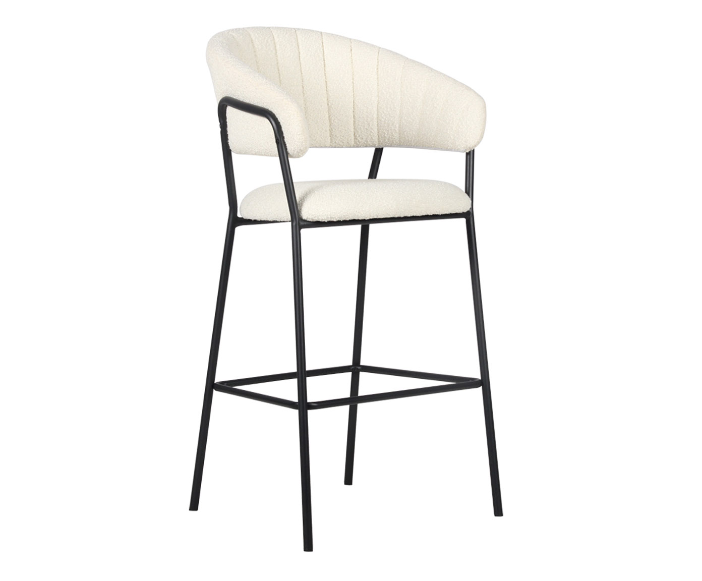 Banqueta Mara Boucle Off-White - image 1