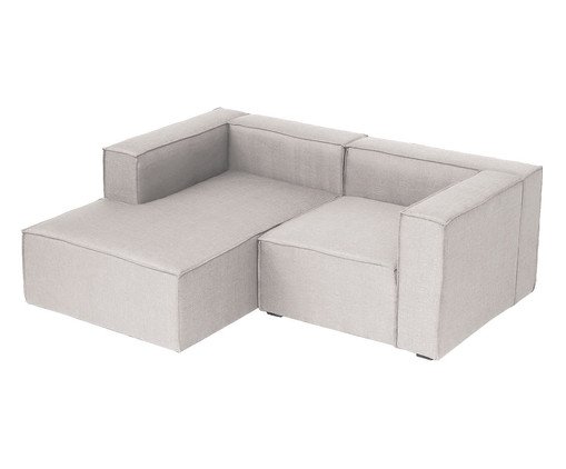 Sof&aacute; 2 M&oacute;dulos Chaise Esquerdo Mensa Fendi image number 3