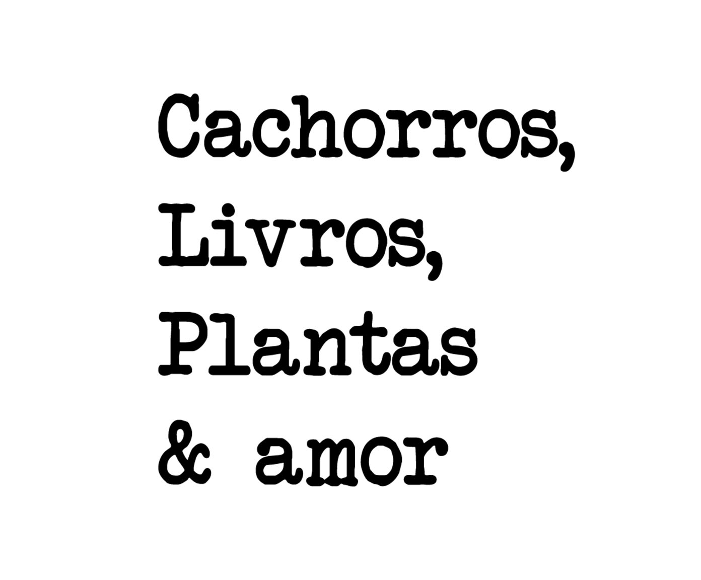 Letrinhas Cachorros & Amor - image 0