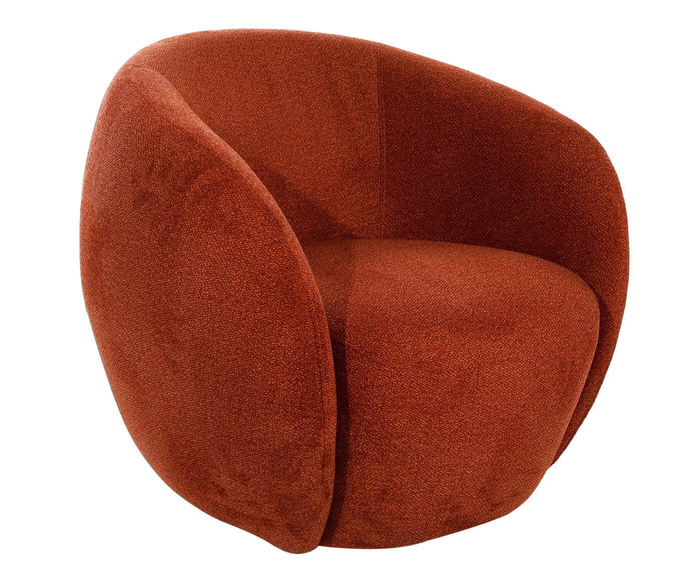 Poltrona Milo Boucle Terracota - image 0
