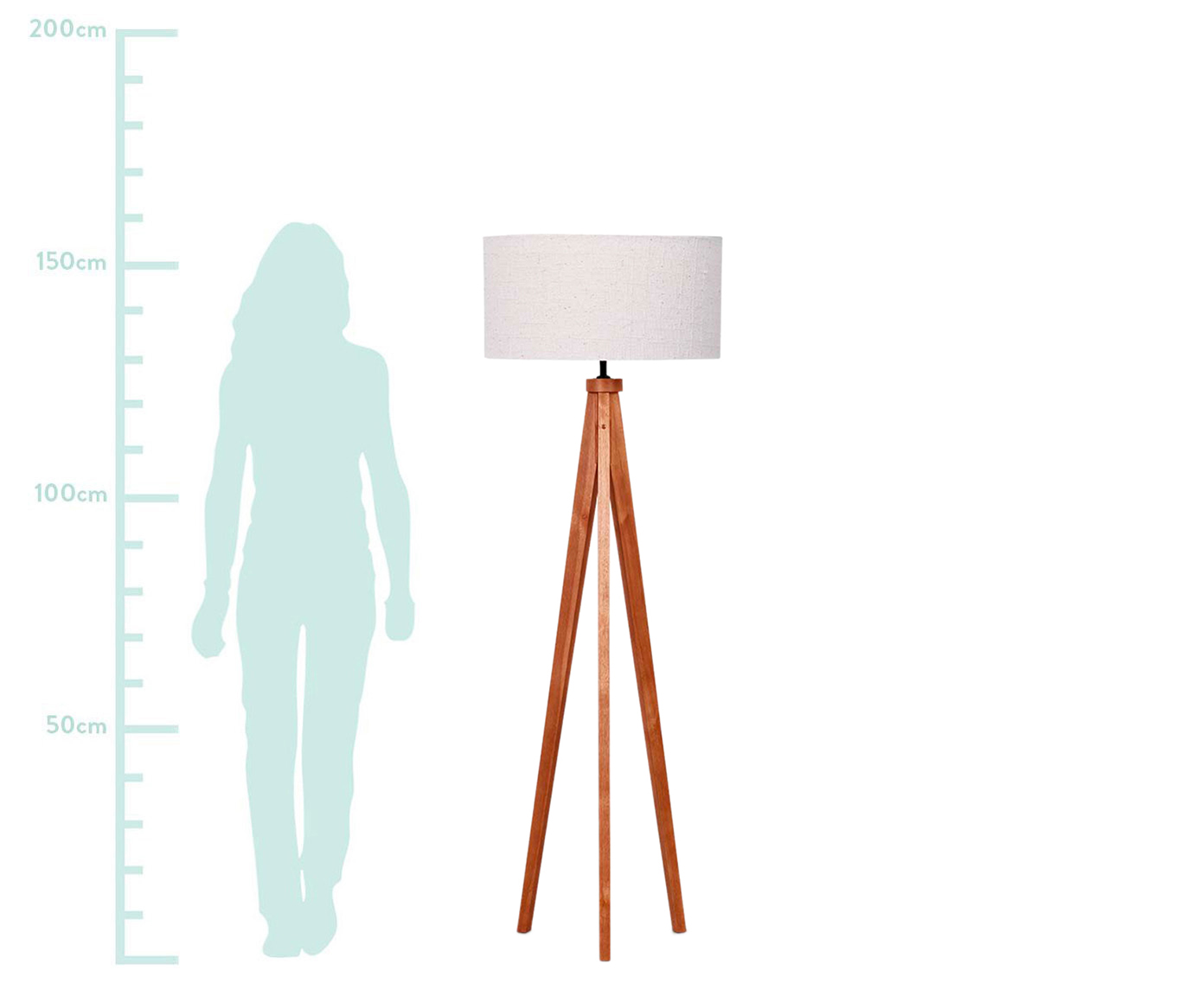 Lumin&aacute;ria de Ch&atilde;o Luiz - Bivolt - image 1