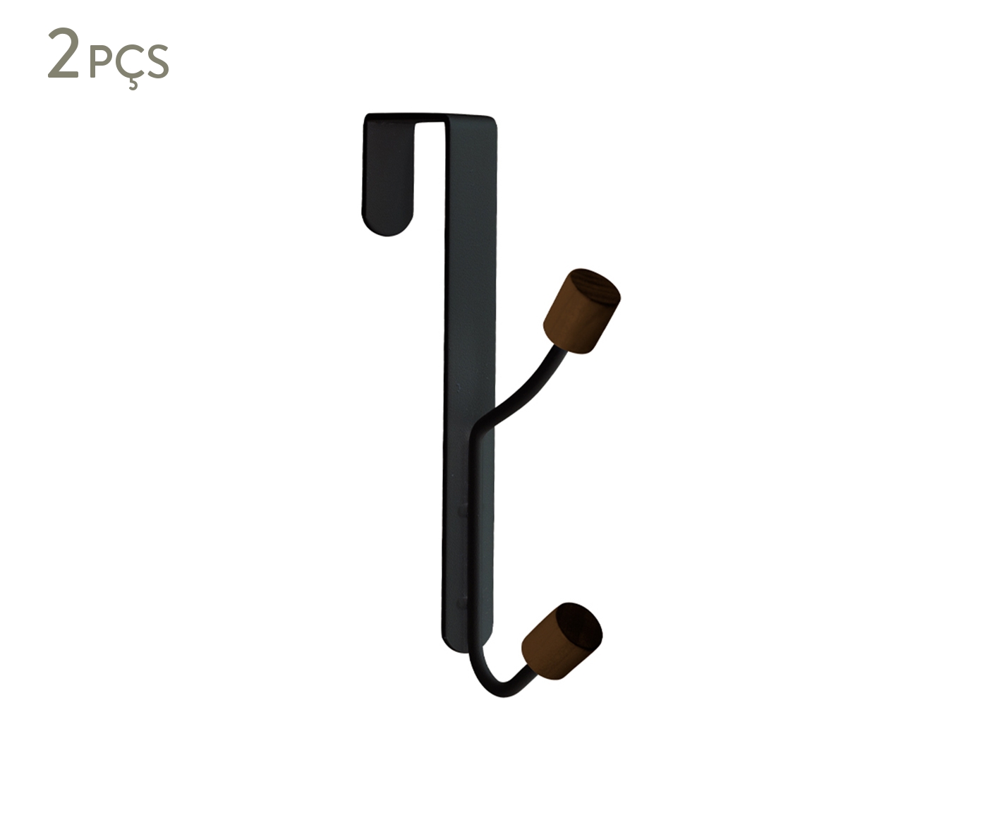 Jogo de Cabides para Porta Oikos Ac&aacute;cia - image 0