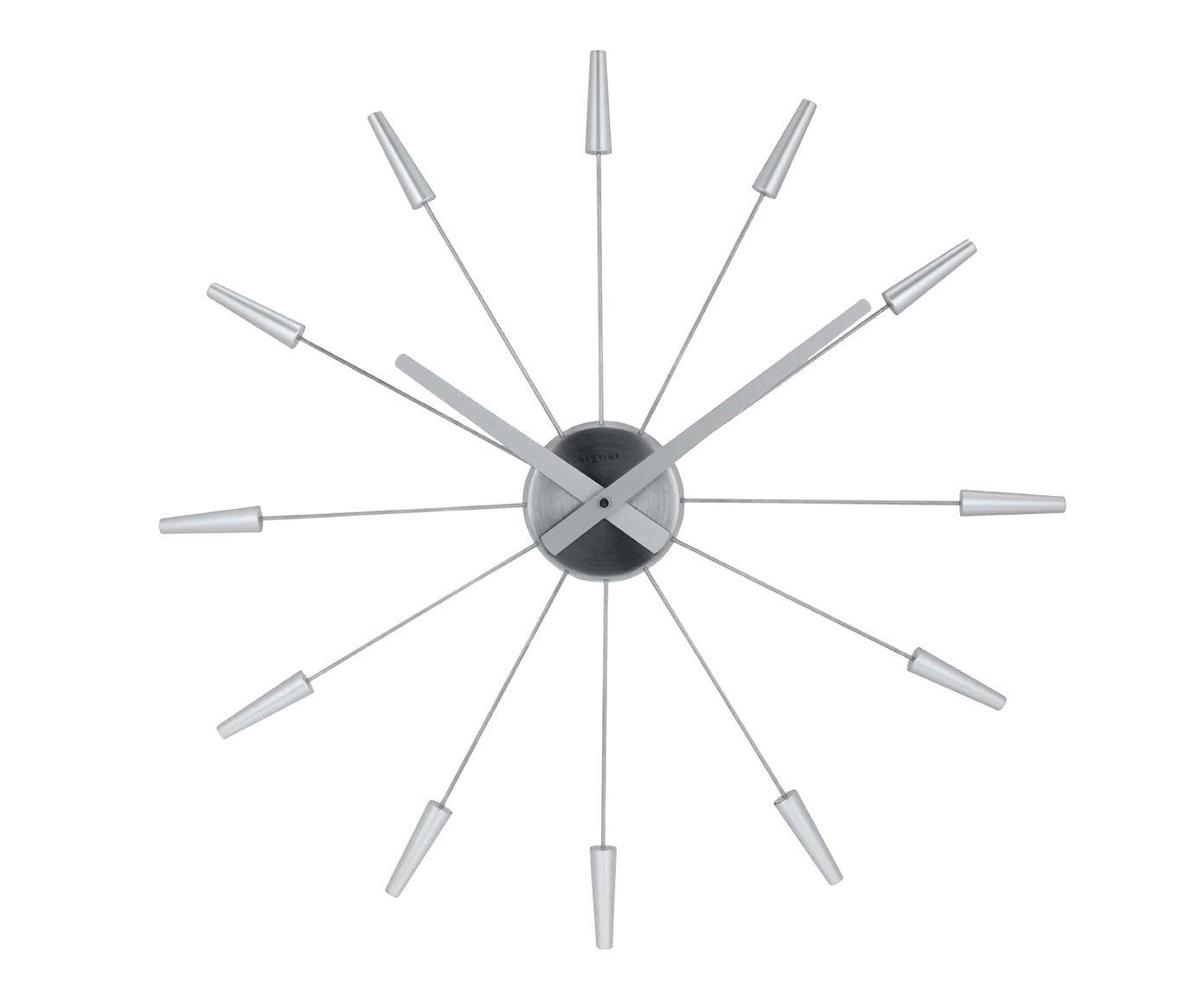 Rel&oacute;gio de Parede Modern Prata - image 0
