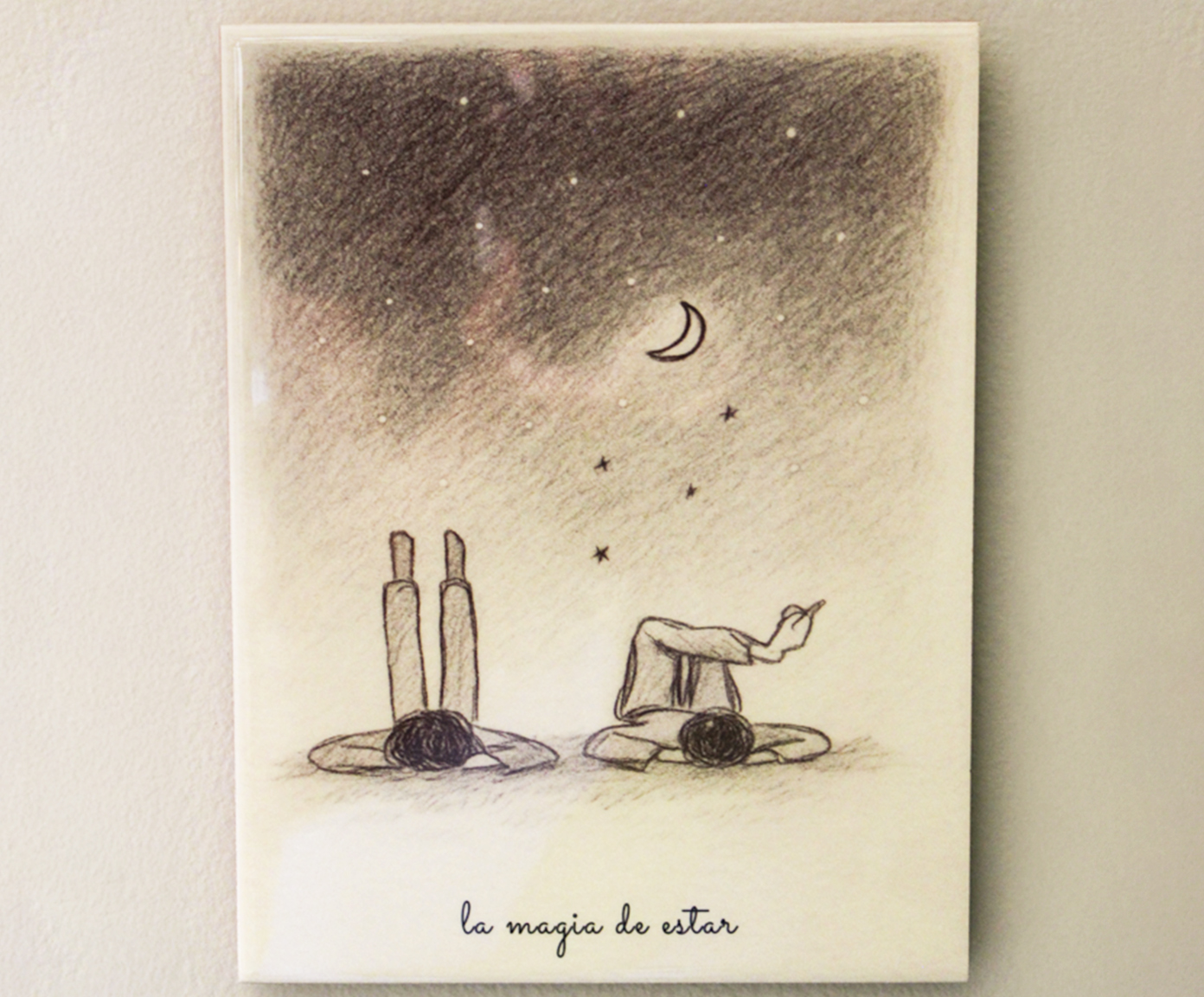 Azulejo Decorativo "La Magia de Estar" - image 1