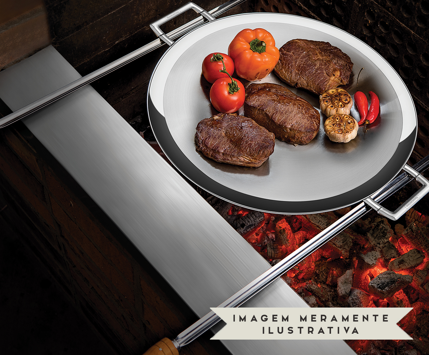 Frigideira em Inox Alphonse - image 1
