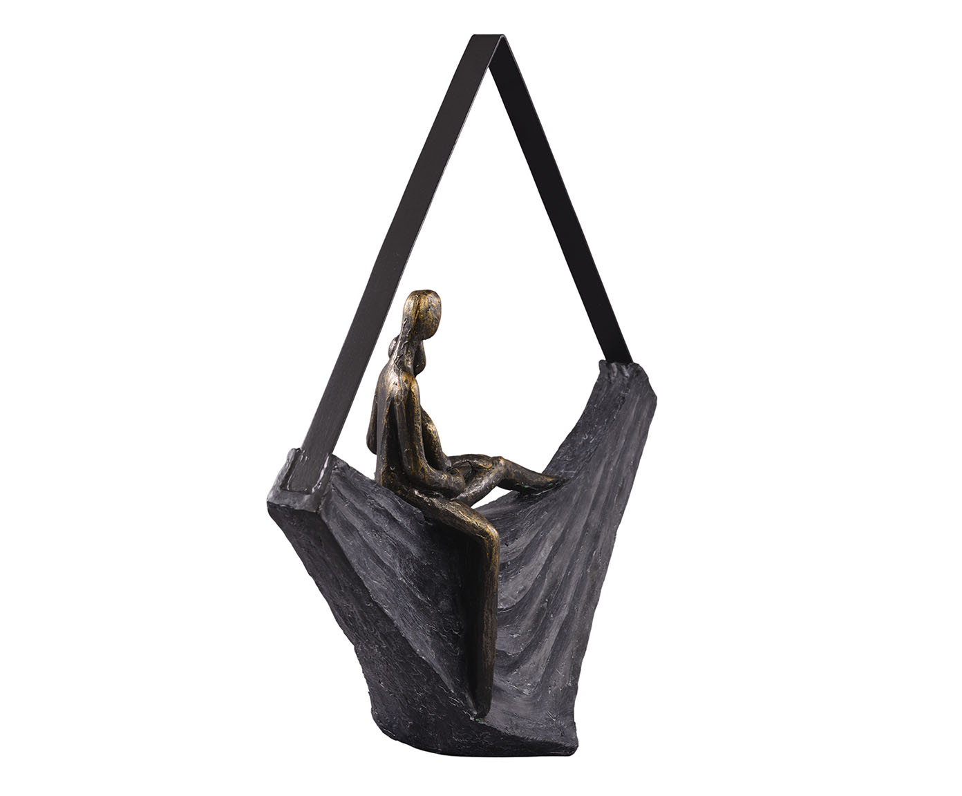 Escultura em Resina Dickens I - Preta - image 1