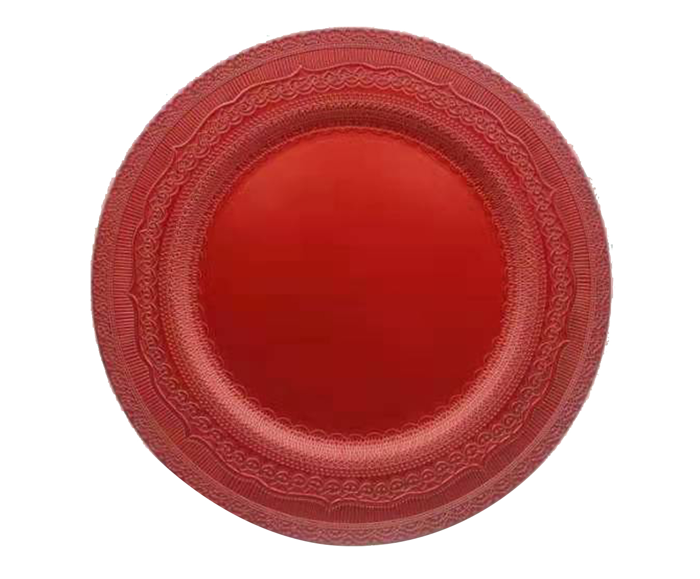 Sousplat Fosco - Vermelho - image 0