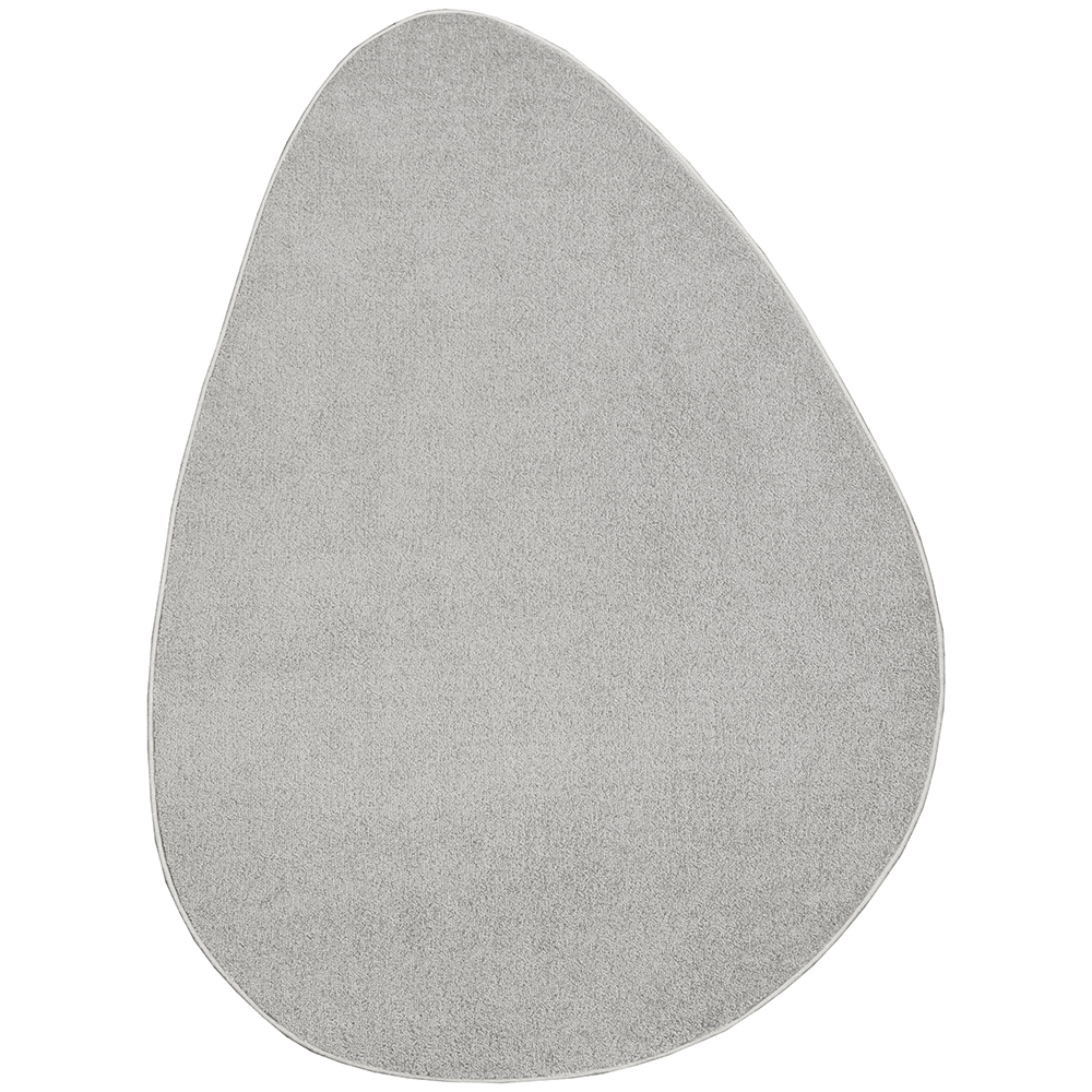Tapete Tufting Relex N Organic Lente   - Prata - image 1