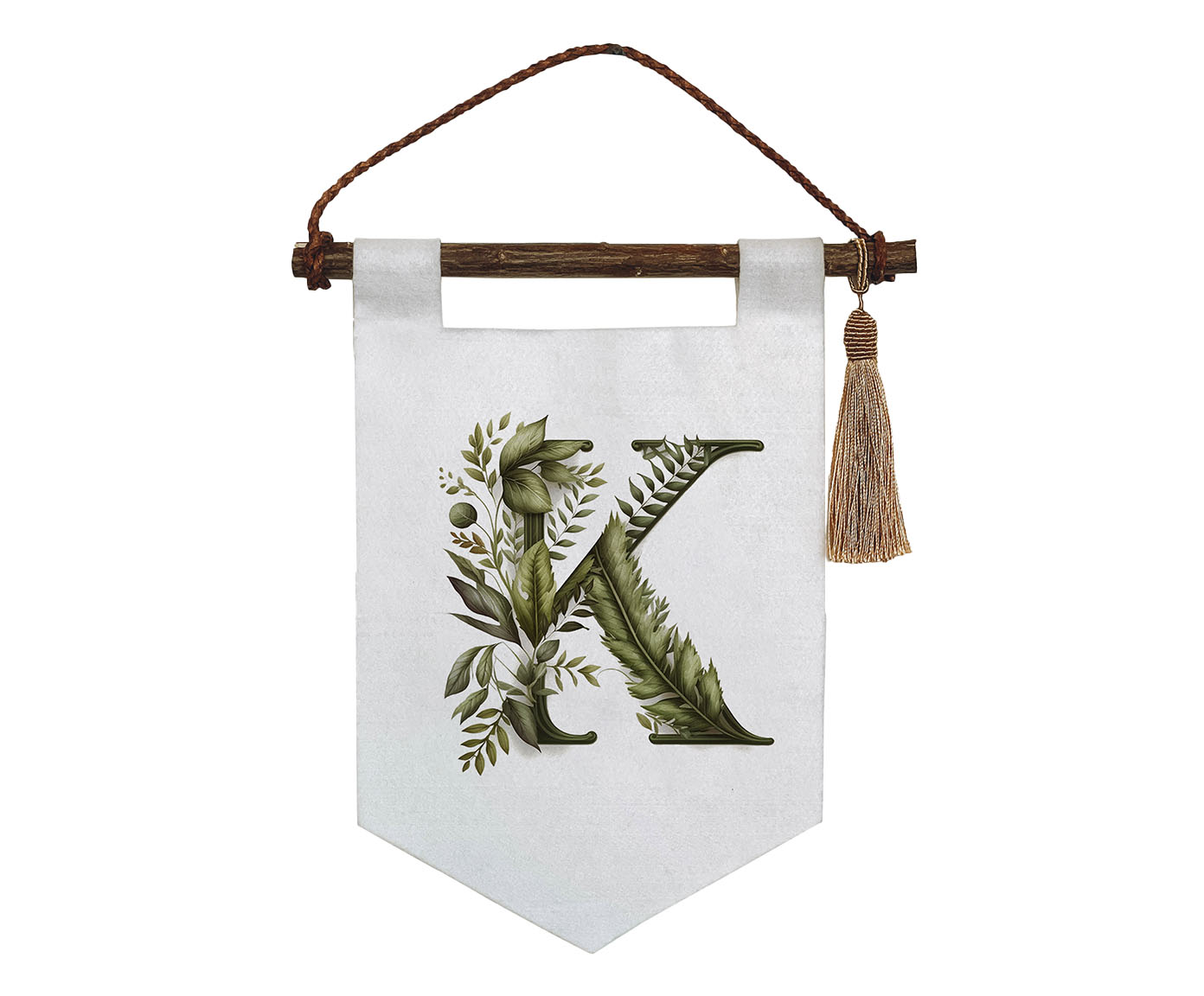 Fl&acirc;mula Monograma Bot&acirc;nico 'K' - image 0