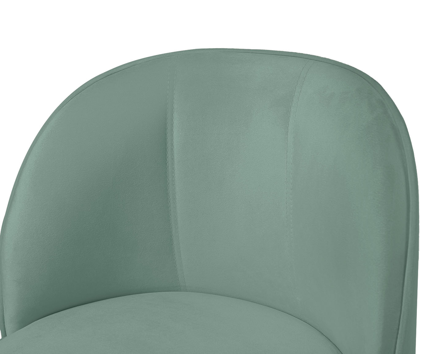 Poltrona em Veludo Harlow Verde Menta image number 6