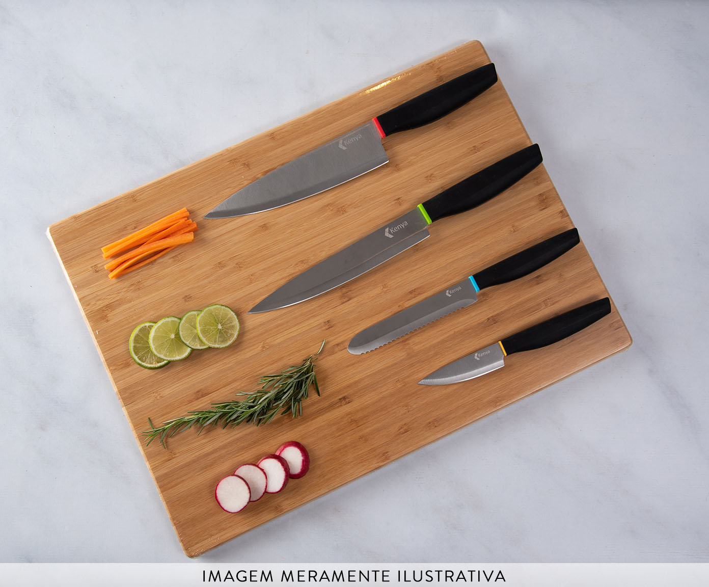 Jogo de Facas Kenya Kitchen image number 2