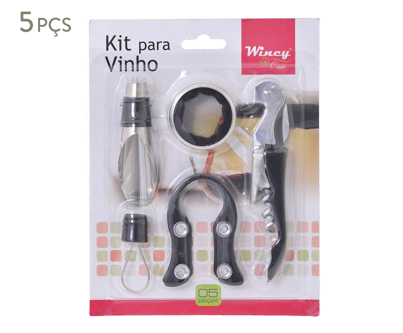 Kit Acess&oacute;rios para Vinho - image 0