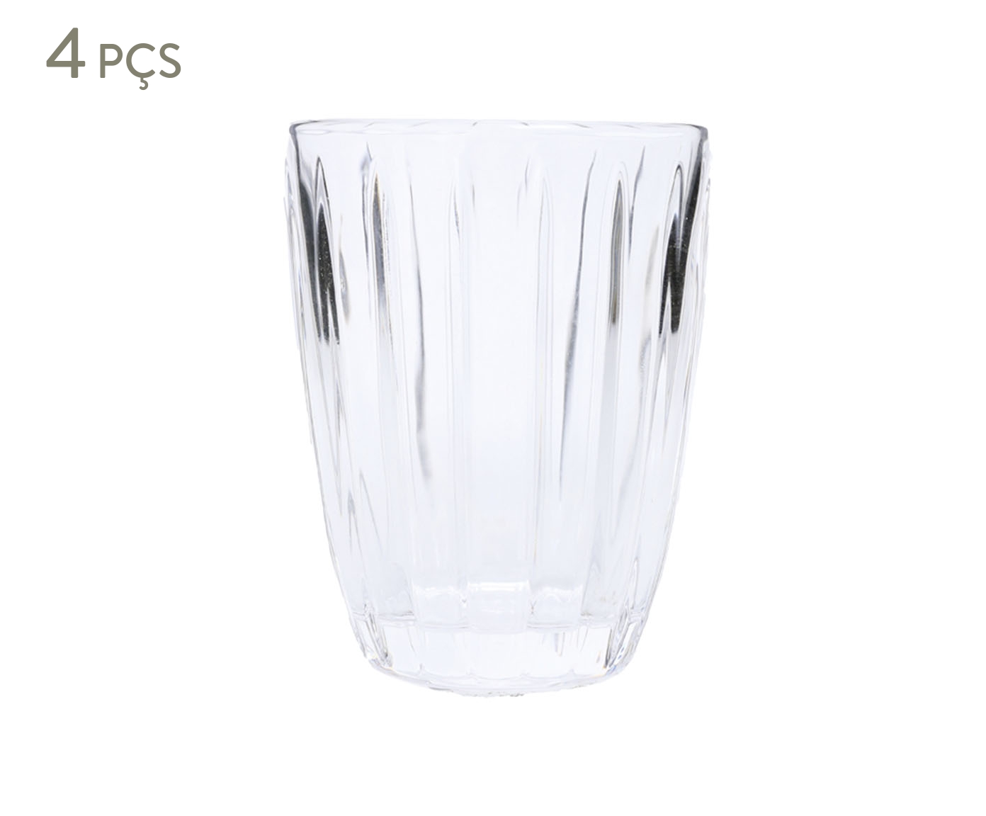 Jogo de Copos Baixos Vidro Incolor - 220ml - image 0