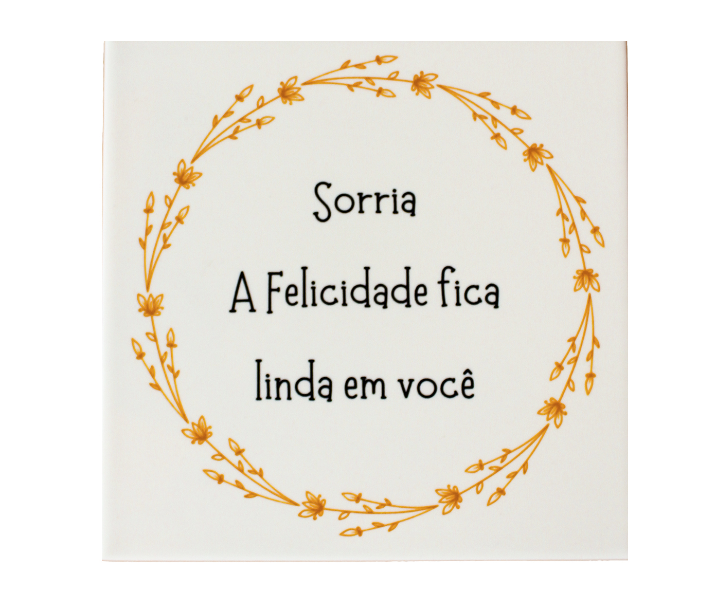 Azulejo Decorativo "Sorria" - image 0