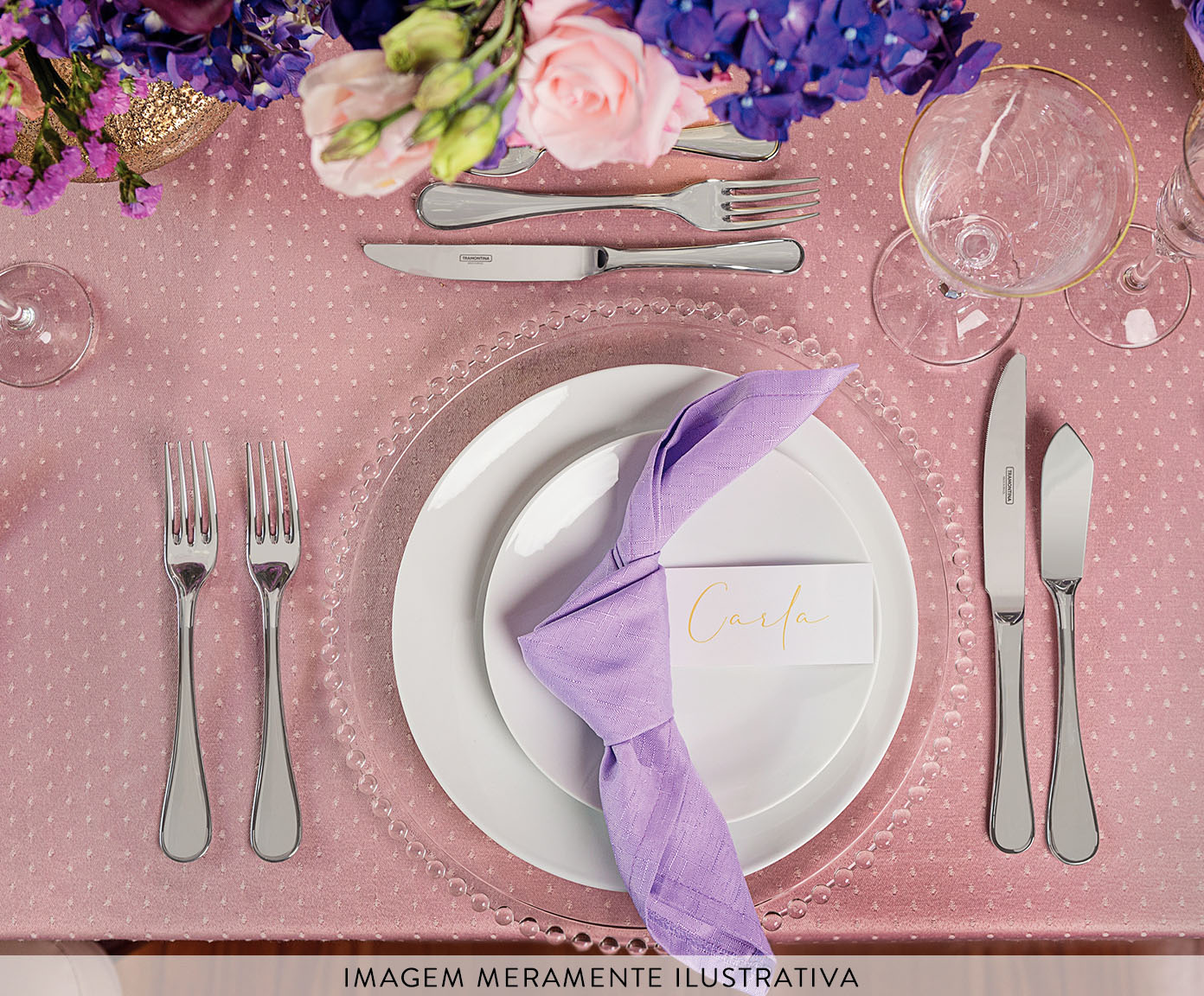 Jogo de Pratos em Porcelana Leonora image number 5