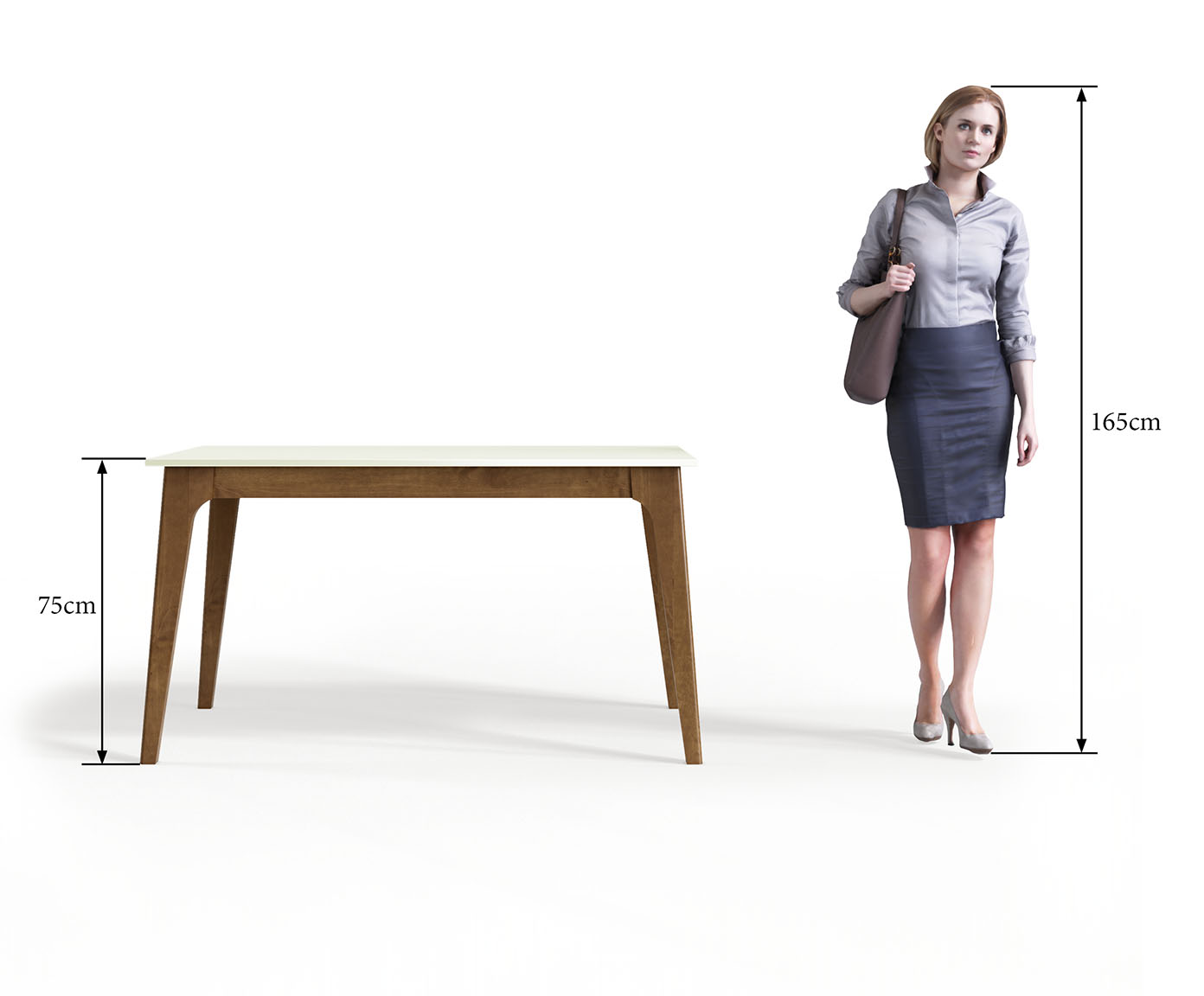 Mesa de Jantar Off White image number 2