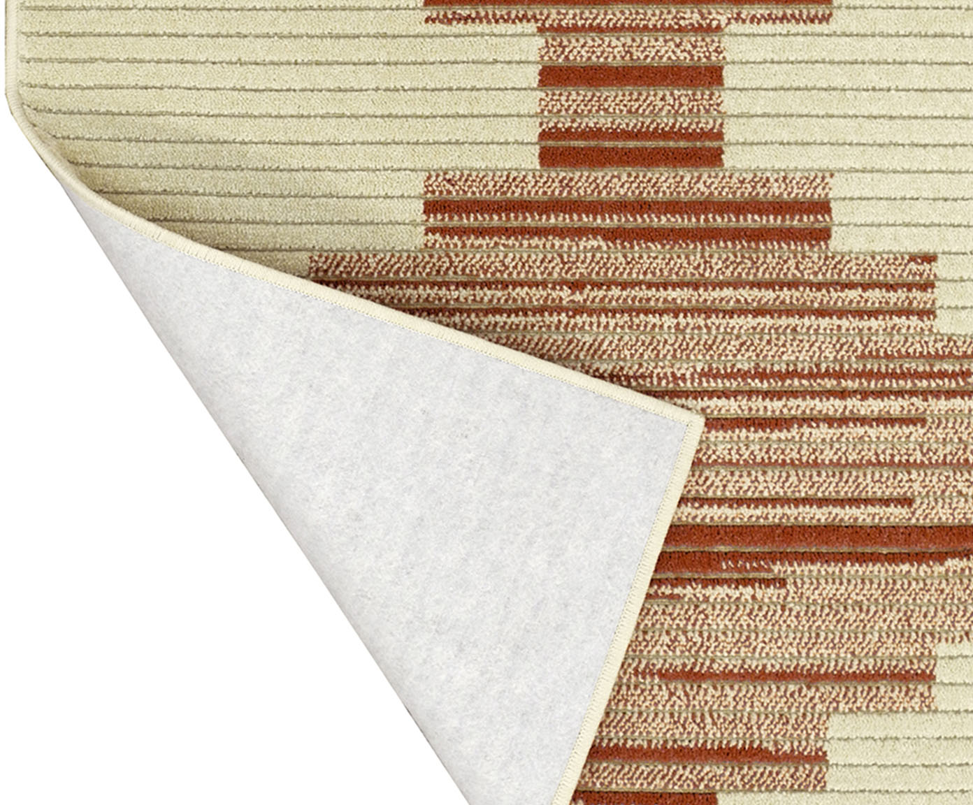 Tapete Chevron Desert Vermelho image number 3