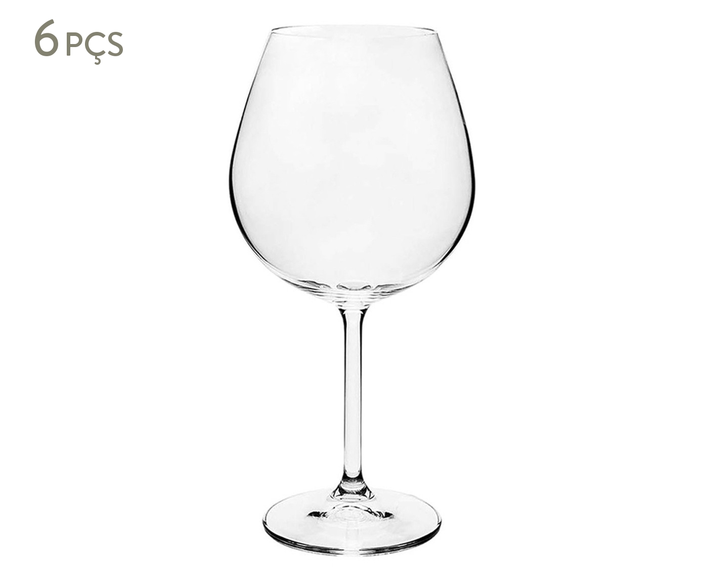 Jogo de Ta&ccedil;as para Vinho Tinto em Cristal Gastro - image 0