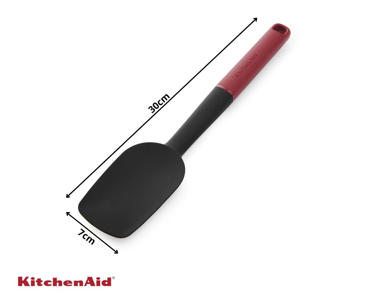 Esp&aacute;tula Cl&aacute;ssica para Confeitar Kitchenaid Vermelha - image 1